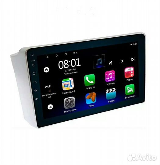 Автомагнитола для Тойота Авенсис 2002-08