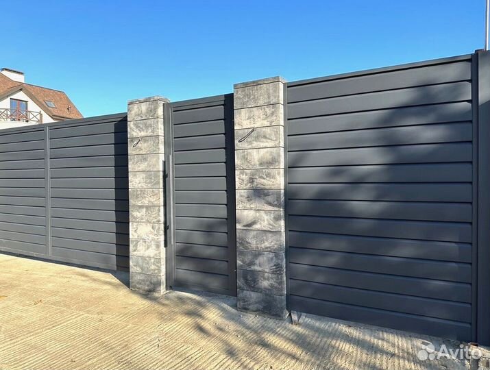 Забор жалюзи за 1 день