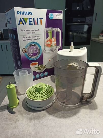 Philips avent 2в1 пароварка-блендер