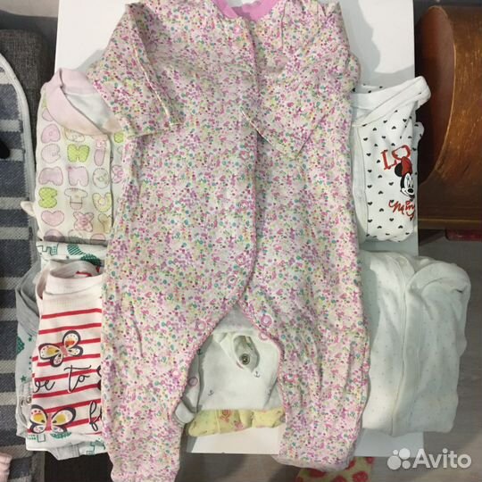 Детские вещи пакетом от 0 до года