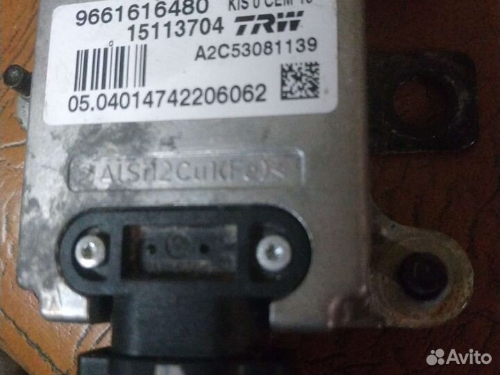 Датчик ускорения Пежо