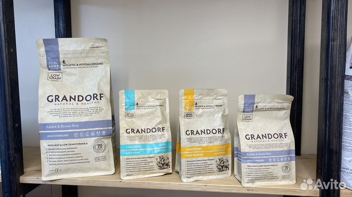 Корм Грандорф Grandorf для кошек