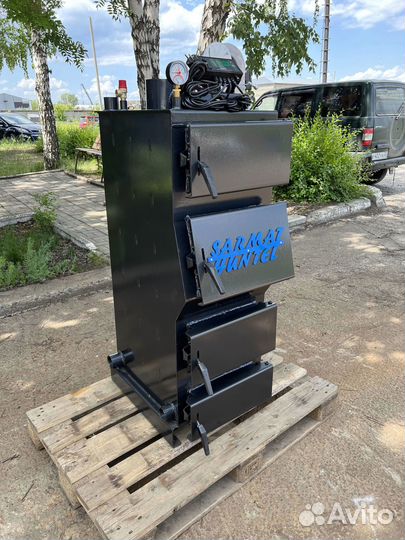 Твердотопливный котел длительного горения