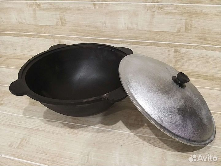 Чугунный казан 10 литров