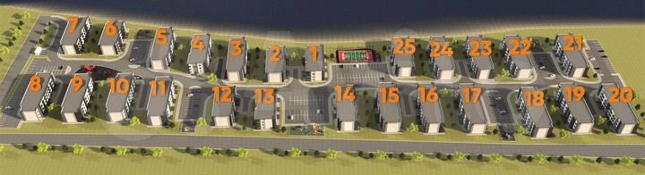 2-к. квартира, 55 м², 1/3 эт.