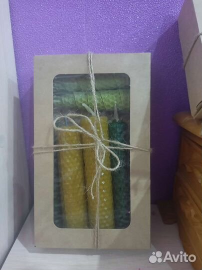 Свечи из вощины