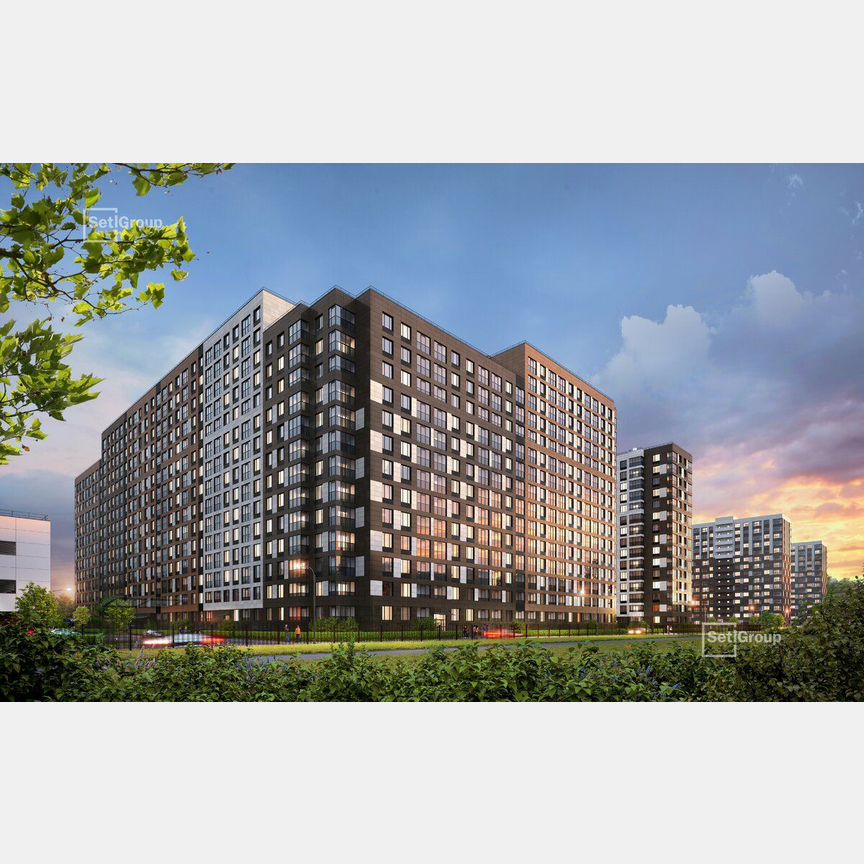 Квартира-студия, 24,3 м², 12/18 эт.