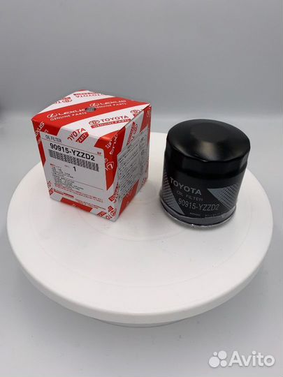 Фильтр масляный на Toyota Hilux