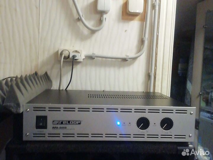 Усилитель мощности reloop RPA 2000