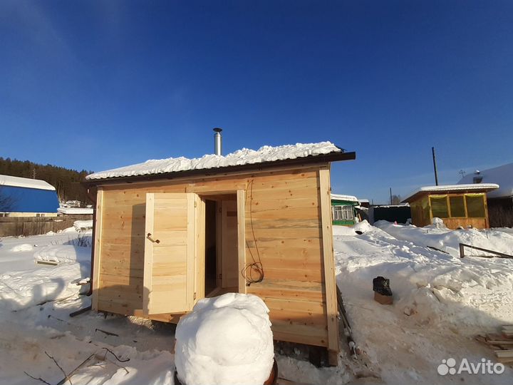 Мобильные бани под ключ