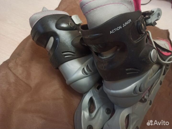 Ролики раздвижные р.34-37