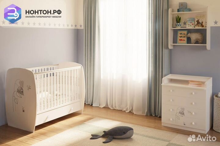 Комод French 1580 amis белый