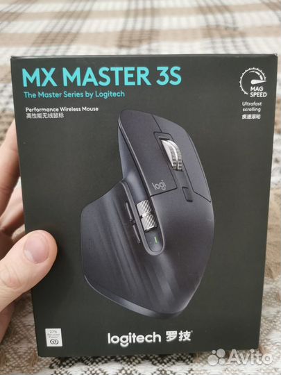 Беспроводная мышь Logitech MX Master 3S Black