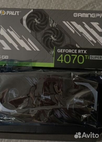 Видеокарта Palit RTX 4070 Ti Super GamingPro 16GB