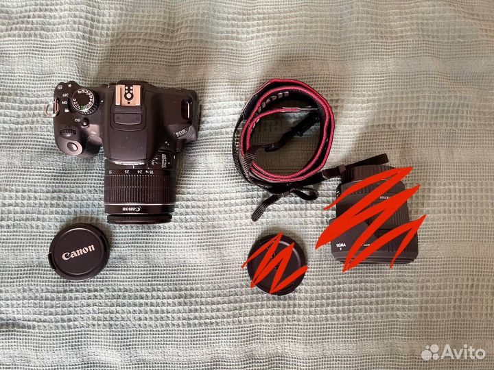 Canon 650d kit 18 55