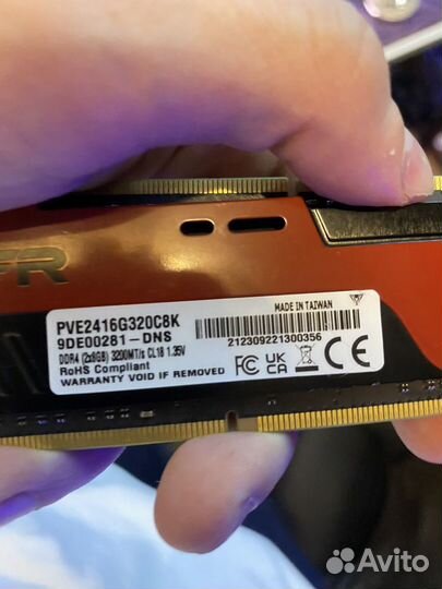 Оперативная память ddr4 16gb patriot Viper