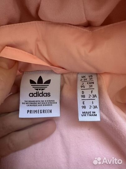 Adidas куртка 2-3 года