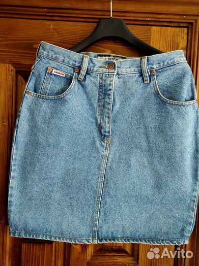 Джинсовая юбка, 46