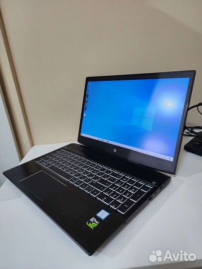 Игровой ноутбук Hp на 1050ti