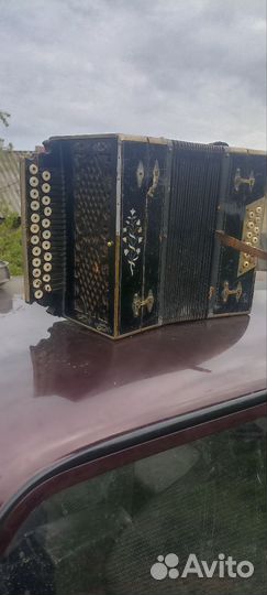 Гармошка ручная работа русским строем