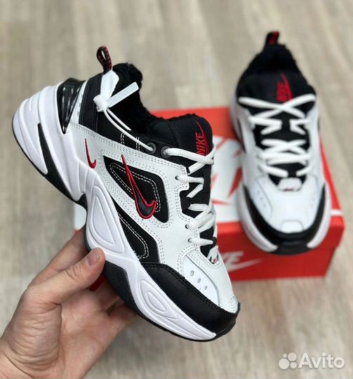 Кроссовки зимние на подростка nike m2k tekno