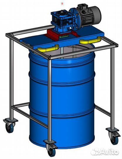 Мешалка для Бочки 0,75кВт