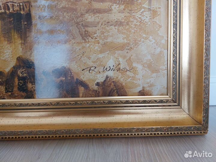 Картина маслом на холсте