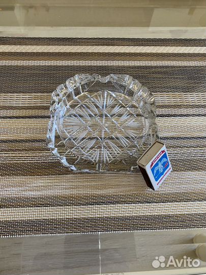 Пепельница хрусталь СССР