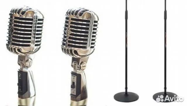 Ретро микрофон