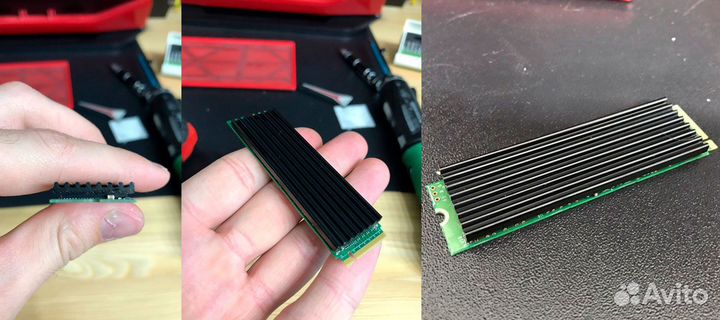 70x22 радиаторЫ для SSD M.2, новые