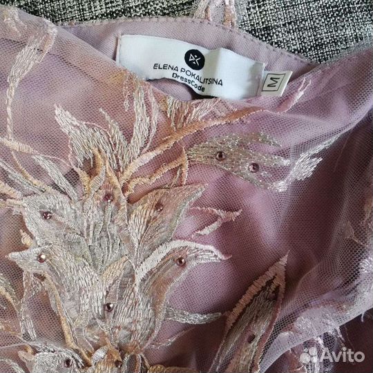 Дизайнерское платье размер42-44