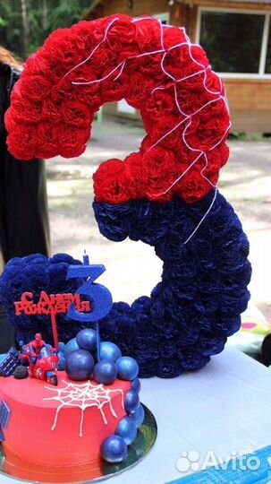 Цифры для украшения детского дня рождения и фотосе