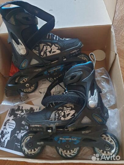 Ролики детские раздвижные 28-32