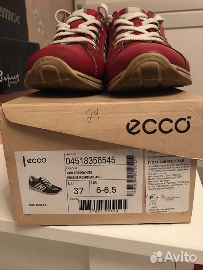 Кроссовки женские ecco 37 размер