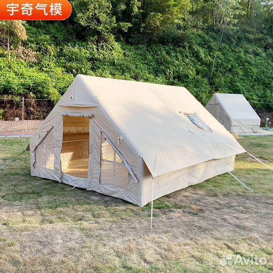 Палатка, надувная палатка, глэмпинг 3000*4000