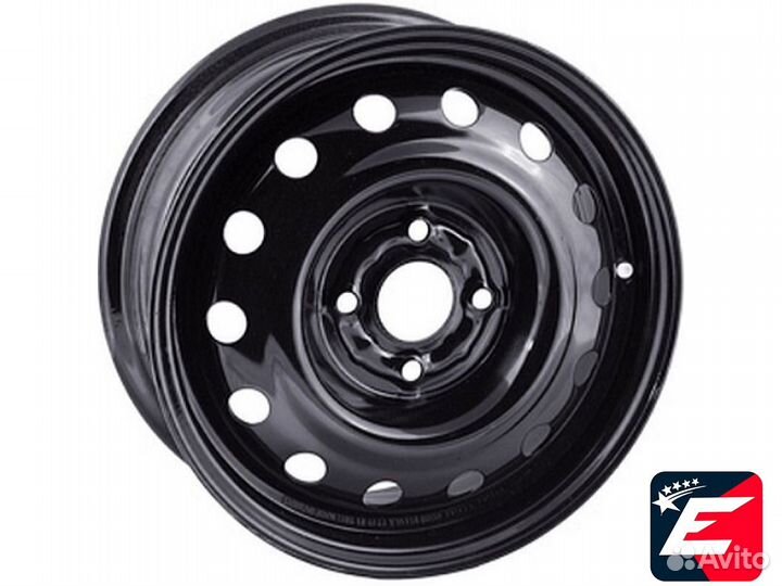 Trebl X40923 6x15 PCD4x100 ET46 D54.1 Black