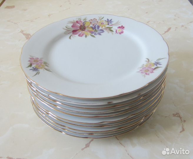 Тарелки фарфоровые Yamatsu Япония