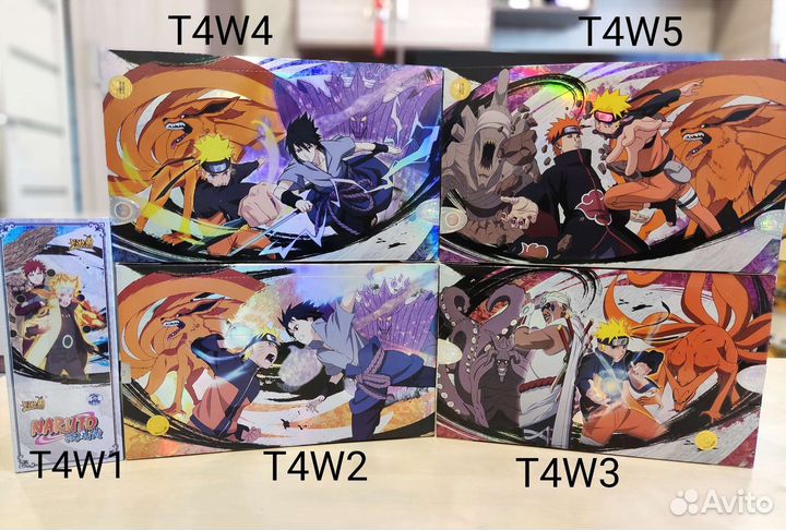 Коллекционные карточки аниме Naruto Наруто