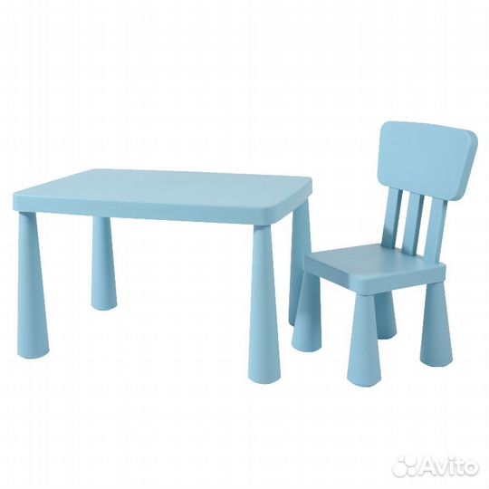 Детский стол и стул маммут