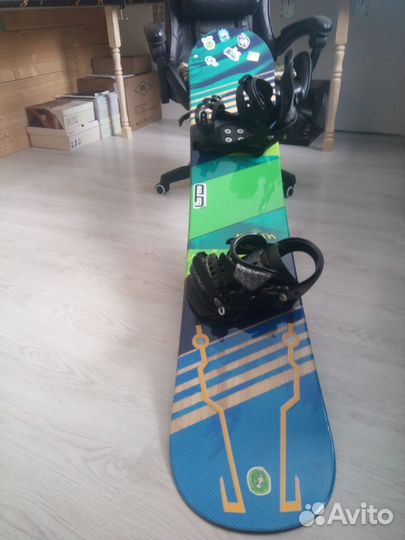 Сноуборд (комплект) Борд и Крепления