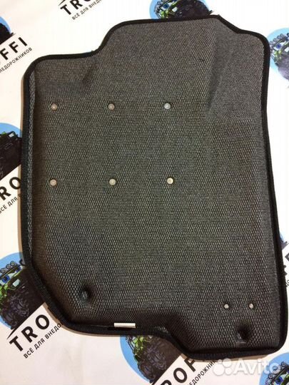 Евромат 3D Ковры Бизнес Мицубиси l200 2016+ черные