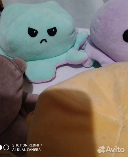 Мягкая игрушка. Осьминог перевертыш