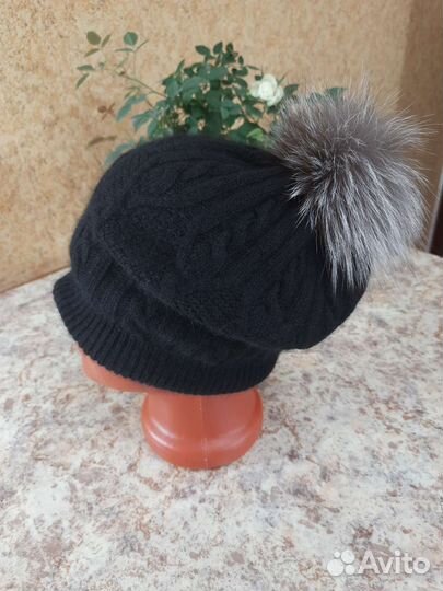 Шапка ангорка и меринос