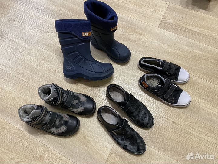 Туфли, ботинки, кеды, рез-ые сапоги мальчику 37р/р