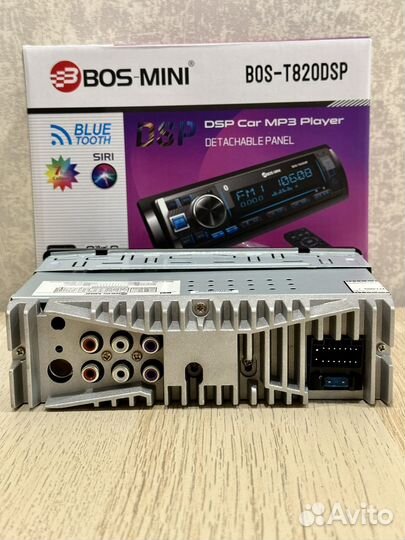 Магнитола bos mini bluetooth