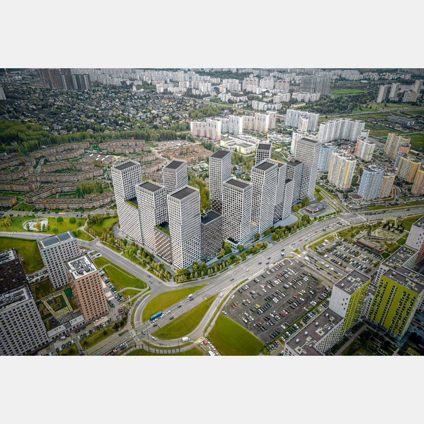 1-к. квартира, 43,1 м², 9/27 эт.