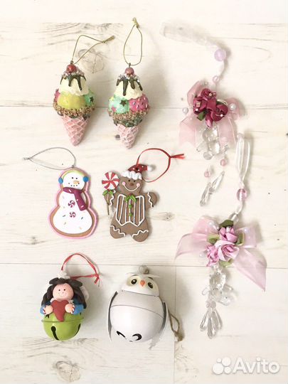 Новогодние игрушки на елку