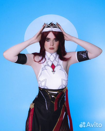 Костюм Розарии Геншин