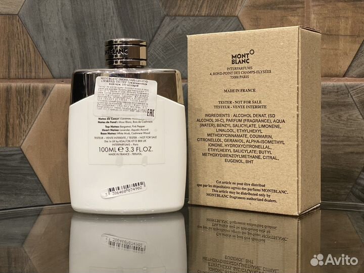 Legend Spirit Montblanc тестер