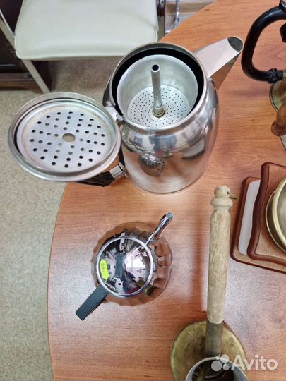 Чайник, кофейник, вазочки